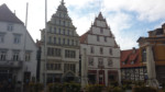 Das Gebäude in der Mitte ist das alte Bürgermeisterhaus.